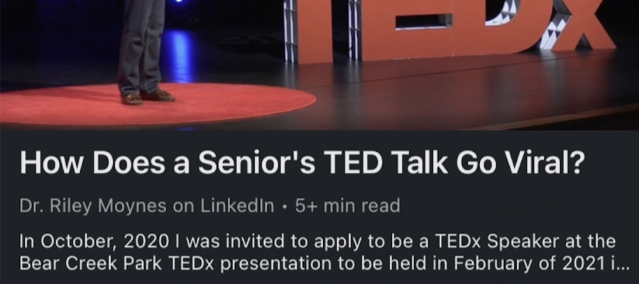 How to work your way up to a TEDxTalks Nomination